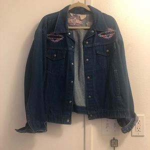 Vintage oversized jacket from Rosebowl flea market
